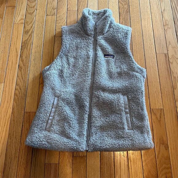 Patagonia Jackets & Blazers - Patagonia Women's Los Gatos Fleece Vest Gray Size L Full Zip Pockets
